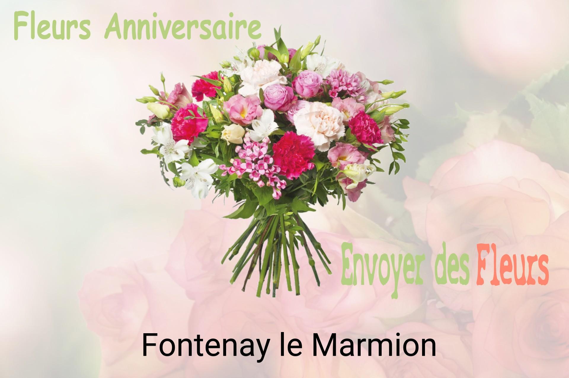 Bouquet de fleurs d’anniversaire livré à Fontenay-le-Marmion