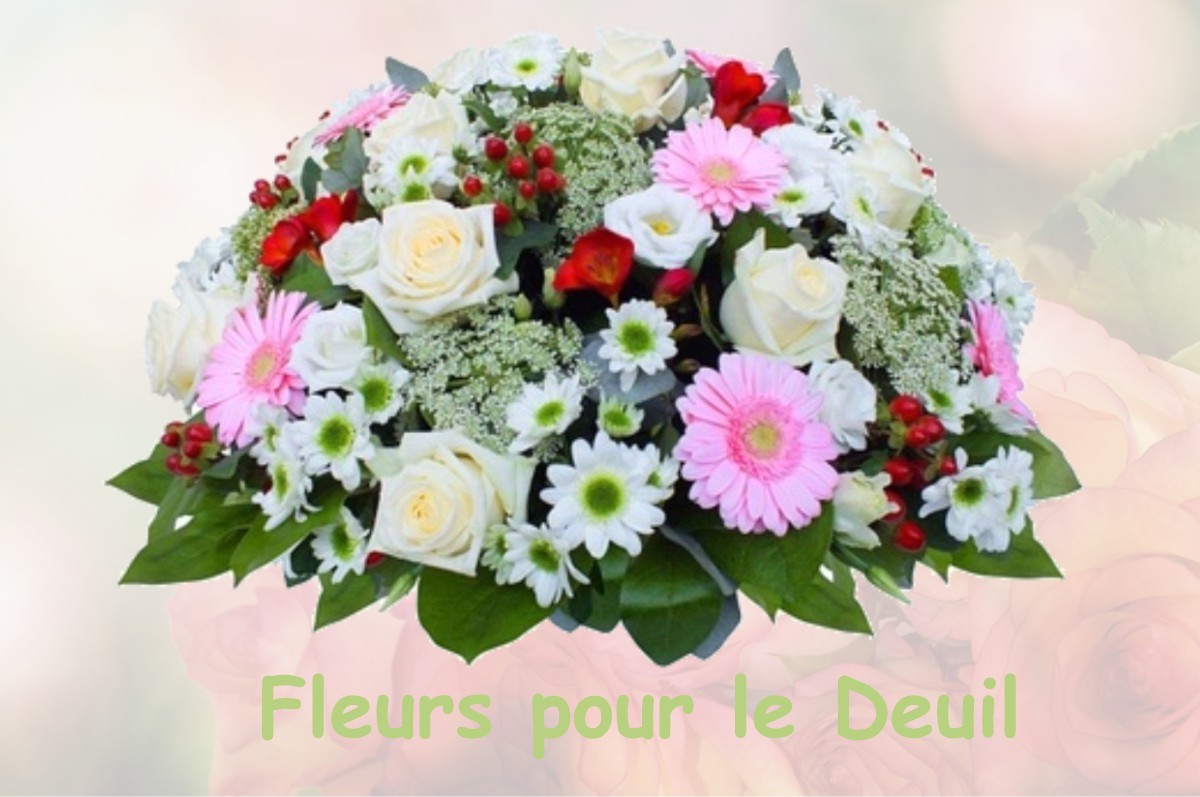 fleurs deuil FONTENAY-LE-MARMION